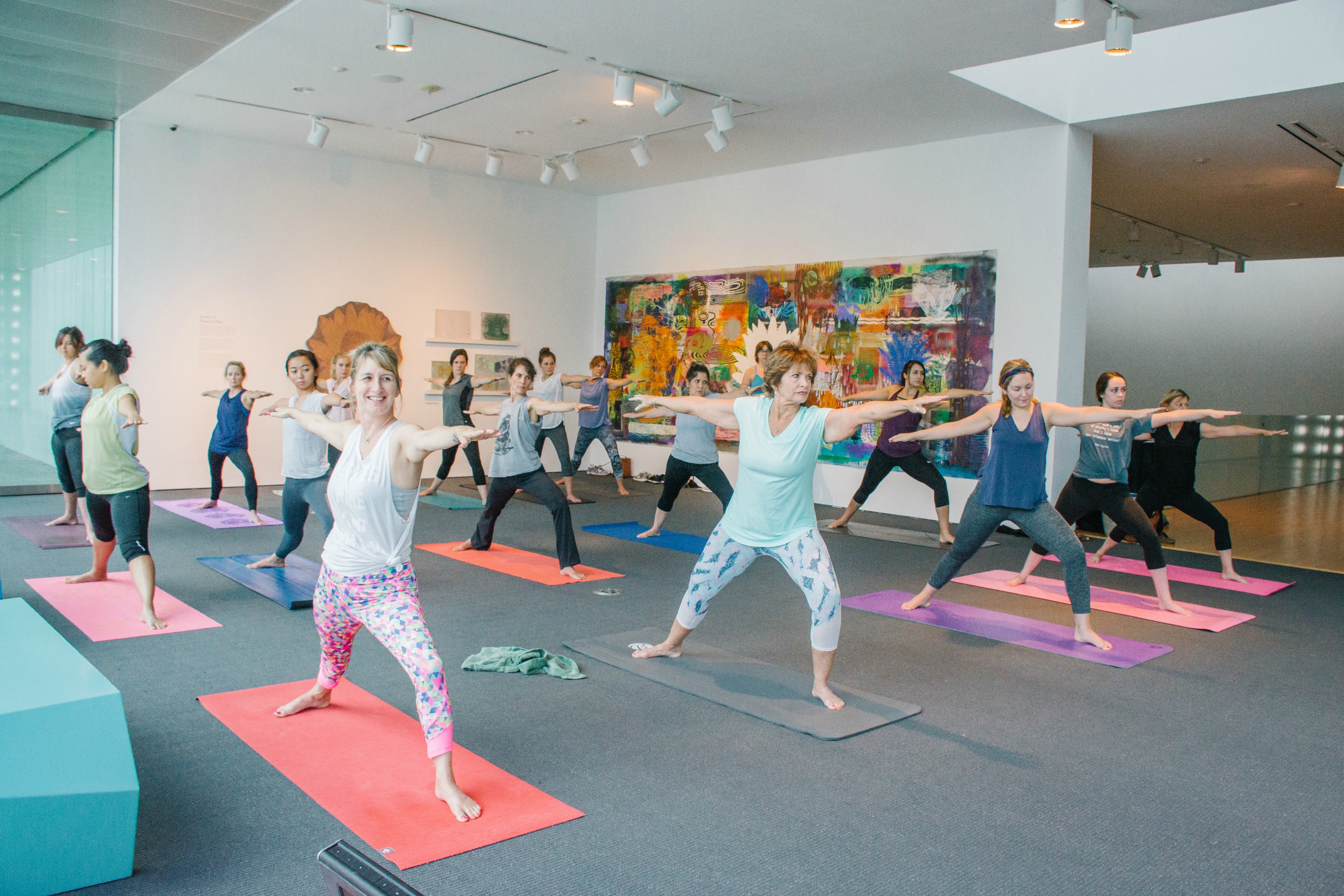 Yoga In The Galleries